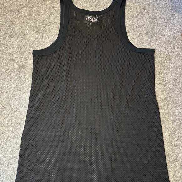 D&G Dolce & Gabbana Beachwear Men’s Mesh Tank Top – Black (8/10 Condition) - Picture 7 of 12